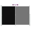 vidaXL Toldo lateral retr&aacute;til para p&aacute;tio 200x300 cm preto