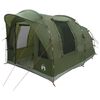 vidaXL Tenda t&uacute;nel Verde-Azeitona 400 x 260 x 200 cm Poli&eacute;ster e A&ccedil;o