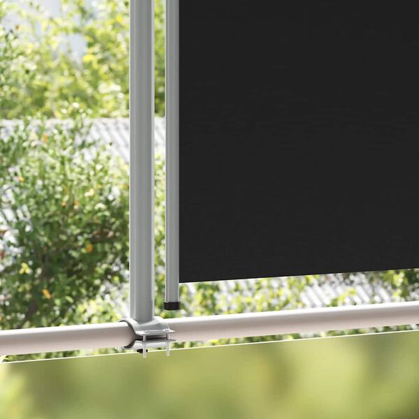vidaXL Toldo lateral retr&aacute;til para p&aacute;tio 160x300 cm preto