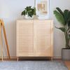 vidaXL Portas de arm&aacute;rio 2 pcs com design de persiana pinho maci&ccedil;o