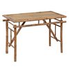 vidaXL Mesa de jardim dobr&aacute;vel 115x50x75 cm bambu