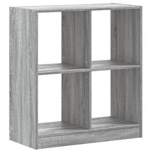 vidaXL Estante 68,5x32x75 cm derivados de madeira cinzento sonoma
