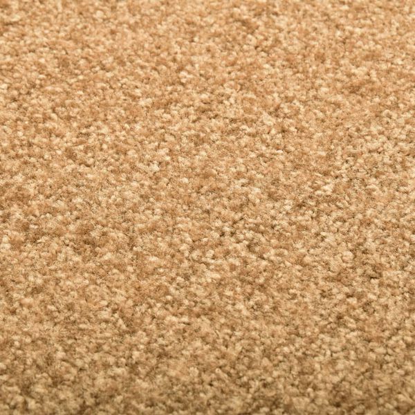 vidaXL Tapete de porta lav&aacute;vel 120x180 cm creme