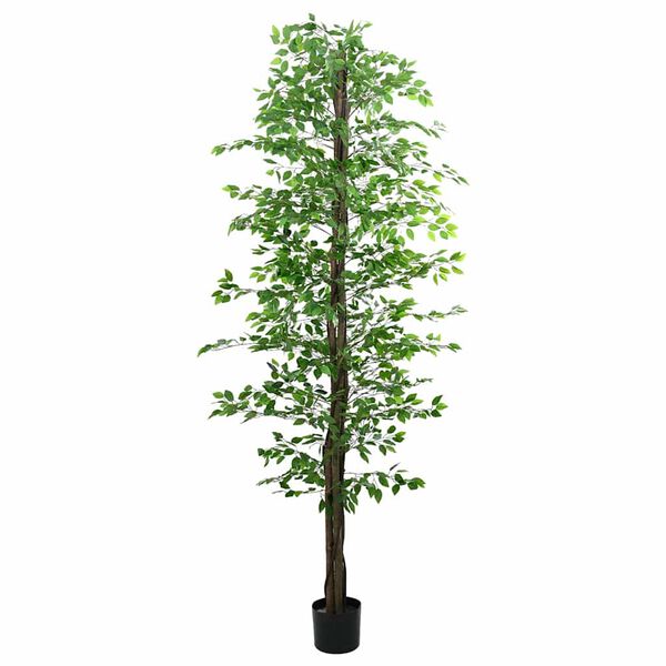 vidaXL Planta de Ficus artificial 2016 folhas 300 cm verde