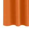 vidaXL Cortinas Blackout com Argolas 2 pcs Laranja Brilhante