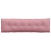 vidaXL Travesseiro para Costas Rosa 180 x 50 cm