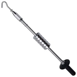 vidaXL Martelo deslizante com gancho 63 cm a&ccedil;o carbono