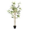 vidaXL &Aacute;rvore de Bambu Artificial Verde 55 x 16 x 150 cm