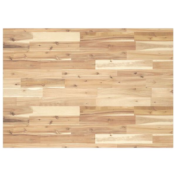 vidaXL Tampo de secret&aacute;ria 80x70x2 cm ac&aacute;cia maci&ccedil;a n&atilde;o tratada