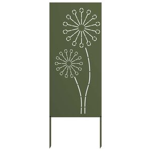 vidaXL Tela de Privacidade para Jardim Verde-oliva 50 x 140 cm