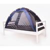 DERYAN Tenda para cama &agrave; prova de mosquitos 200x90x110 cm azul
