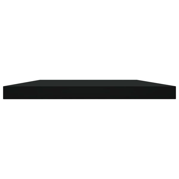 vidaXL Prateleiras para estante 8 pcs 40x20x1,5cm contraplacado preto