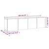 vidaXL M&oacute;veis de parede para TV 2 pcs 80x30x41 cm carvalho sonoma