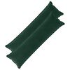 vidaXL Almofada com travesseiro HOUTEN 2 unid. Verde-Escuro Veludo