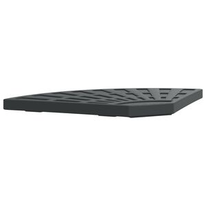 vidaXL Peso com pegas p/ base de guarda-sol de suporte cruzado 14 kg