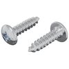 vidaXL Parafuso 2 pcs Prateado M4 x 16 mm A&ccedil;o