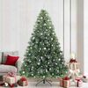 vidaXL &Aacute;rvore de Natal Artificial com 300 LEDs Verde 240 cm PE e PVC