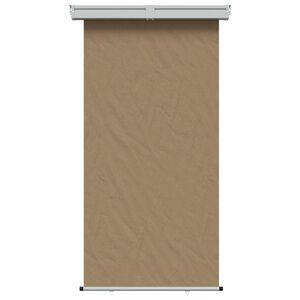 vidaXL Toldo Lateral de Varanda 100% poli&eacute;ster, ferro e a&ccedil;o