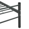 vidaXL Estrutura de cama metal 160x200 cm cinzento