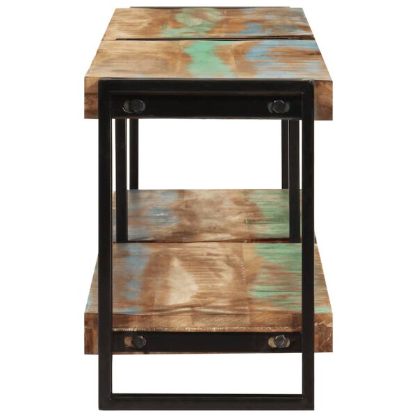 vidaXL M&oacute;vel de TV 160x30x40 cm madeira recuperada maci&ccedil;a