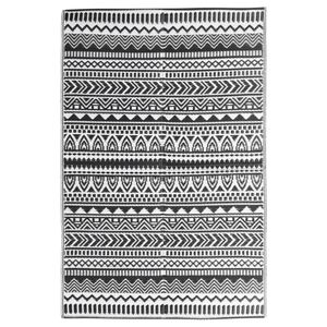 vidaXL Tapete de exterior 160x230 cm ARAKIL PP preto