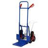 vidaXL Carrinho de carga manual dobr&aacute;vel 6 rodas azul