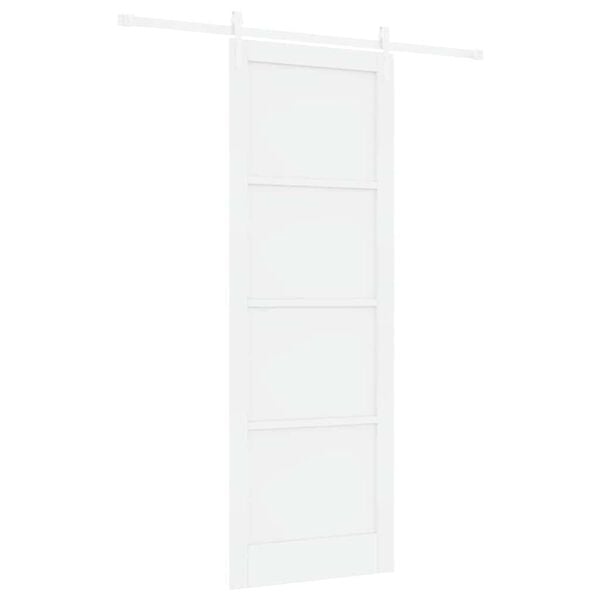 vidaXL Porta Deslizante ORKDAL Branco 83 x 232 cm