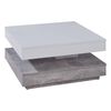 Trendteam Mesa de cento Universal CT-119 bet&atilde;o cinzento e branco