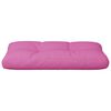 vidaXL Almofad&atilde;o para sof&aacute; de paletes 80x40x12 cm tecido rosa