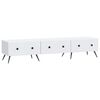 vidaXL Gabinete para TV Branco 147 x 34,5 x 30 cm Derivados de Madeira