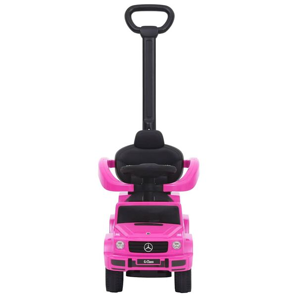vidaXL Carro infantil de empurrar G63 rosa