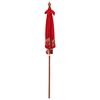 vidaXL Parasol Balin&ecirc;s Vermelho 185 x 185 x 260 cm