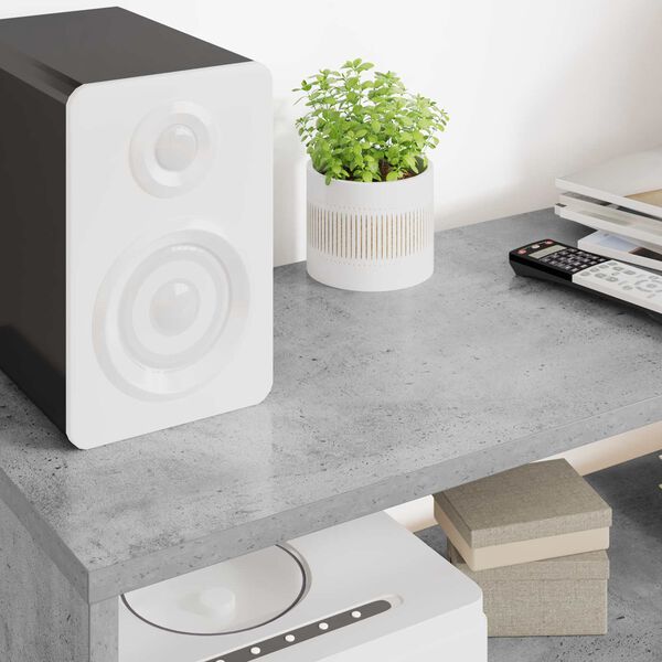 vidaXL Gabinete para TV Cinzento 100 x 30 x 40 cm Madeira processada