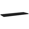 vidaXL Prateleiras para estante 8 pcs 60x20x1,5cm contraplacado preto