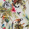 DUTCH WALLCOVERINGS Papel de parede com l&eacute;mures prateado