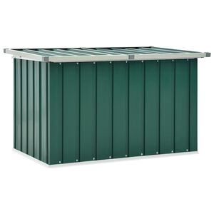 vidaXL Caixa de armazenamento para jardim verde 109x67x65 cm