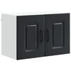 vidaXL Painel de lava-lou&ccedil;a Kalmar Preto 60 x 31 x 40 cm