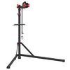 vidaXL Suporte p/ reparar bicicletas ajust&aacute;vel 92-152 cm a&ccedil;o vermelho