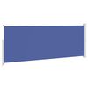 vidaXL Toldo lateral retr&aacute;til para p&aacute;tio 180x500 cm azul