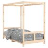 vidaXL Estrutura de cama infantil 80x160 cm pinho maci&ccedil;o