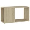 vidaXL M&oacute;vel de TV 60x24x32cm contraplacado carvalho sonoma