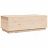 vidaXL Mesa de centro 100x50x35 cm pinho maci&ccedil;o