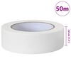 vidaXL Fitas de M&aacute;scara para Pintores 12 pcs Branco 38mm x 50m Papel