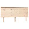 vidaXL Cabeceira de cama 164x6x82,5 cm pinho maci&ccedil;o
