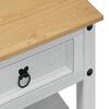 vidaXL Mesa de centro com gaveta Branco 100 x 48 x 45 cm