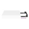vidaXL Prateleira parede suspensa 23x23,5x3,8 cm MDF branco