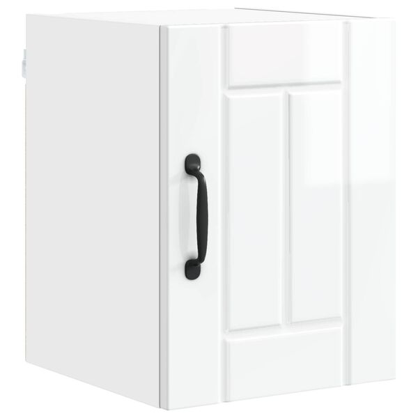 vidaXL Arm&aacute;rio de Cozinha Branco Brilhante 30 x 31 x 40 cm