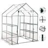 vidaXL Estufa com 8 prateleiras 143x143x195 cm