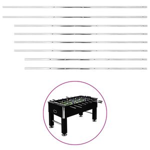 vidaXL Barras para matraquilhos 8 pcs 15,9 mm