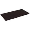 vidaXL Bancada p/ WC 120x60x(2-4)cm madeira tratada maci&ccedil;a castanho